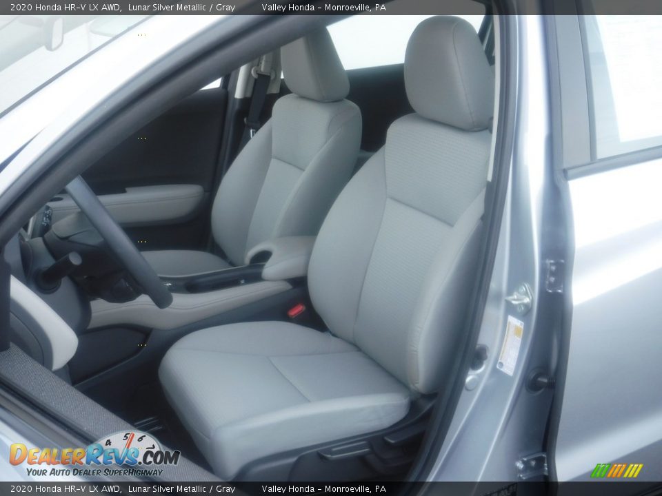 2020 Honda HR-V LX AWD Lunar Silver Metallic / Gray Photo #13