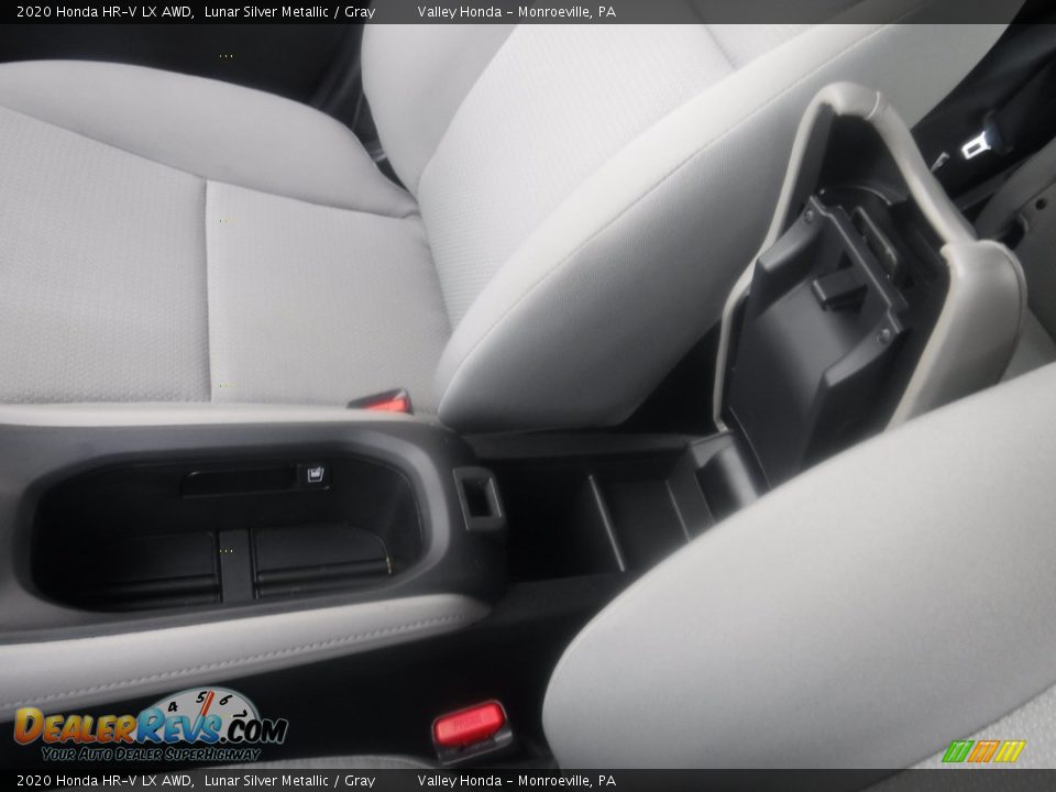 2020 Honda HR-V LX AWD Lunar Silver Metallic / Gray Photo #15