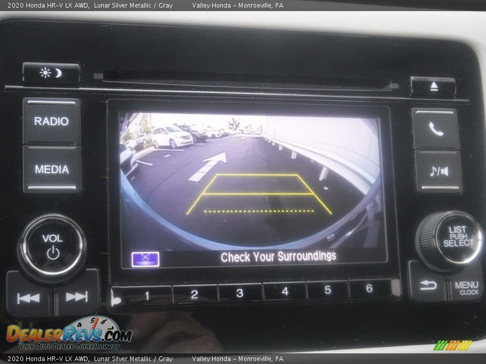 2020 Honda HR-V LX AWD Lunar Silver Metallic / Gray Photo #17