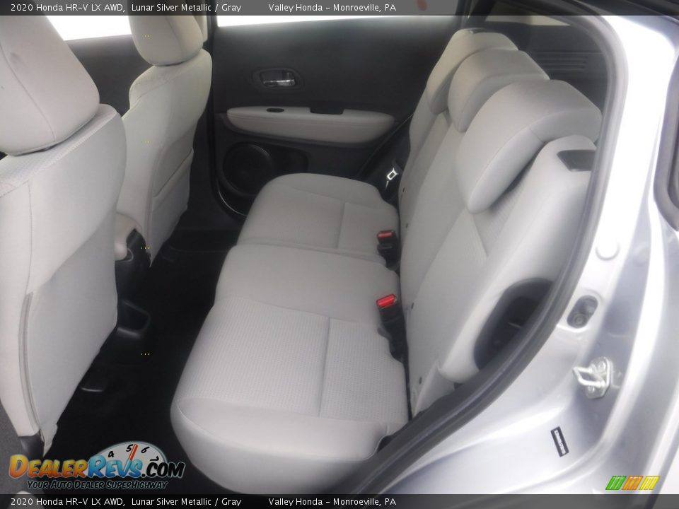 2020 Honda HR-V LX AWD Lunar Silver Metallic / Gray Photo #24