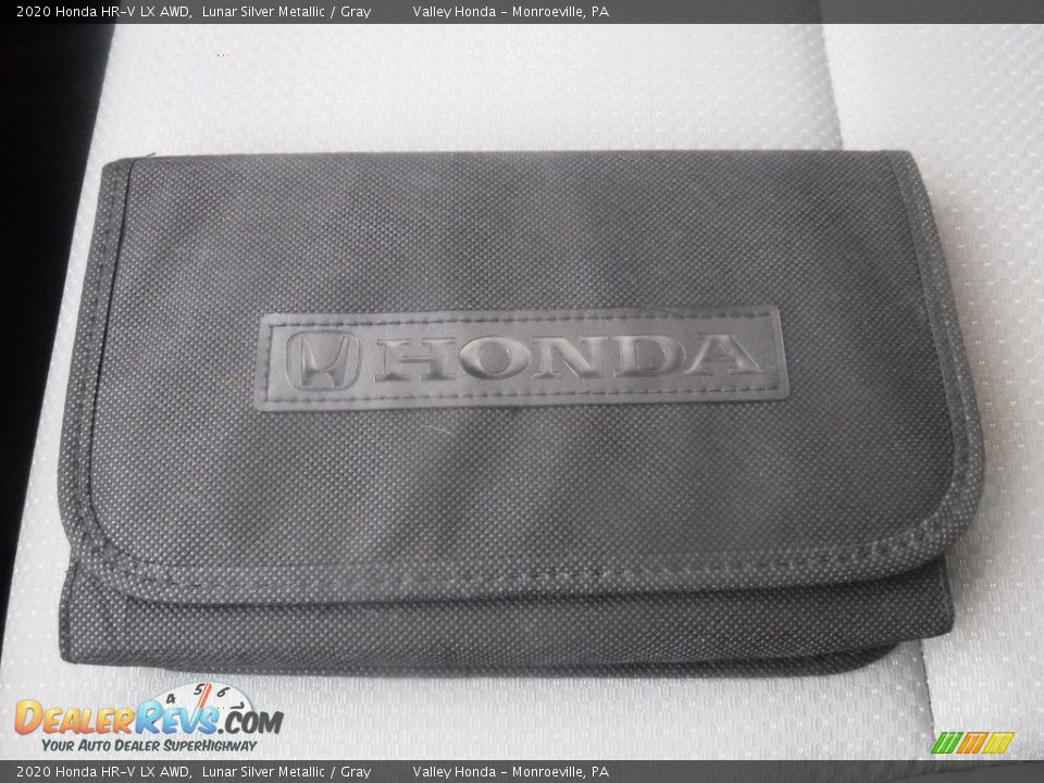 2020 Honda HR-V LX AWD Lunar Silver Metallic / Gray Photo #28