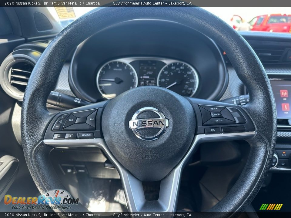 2020 Nissan Kicks S Steering Wheel Photo #9