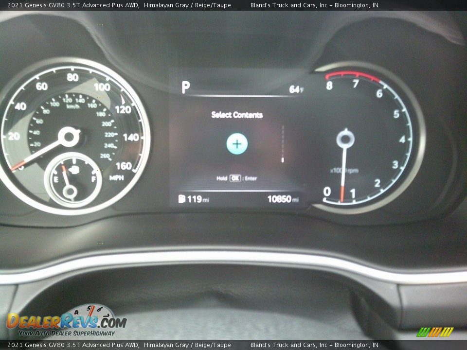 2021 Genesis GV80 3.5T Advanced Plus AWD Gauges Photo #27