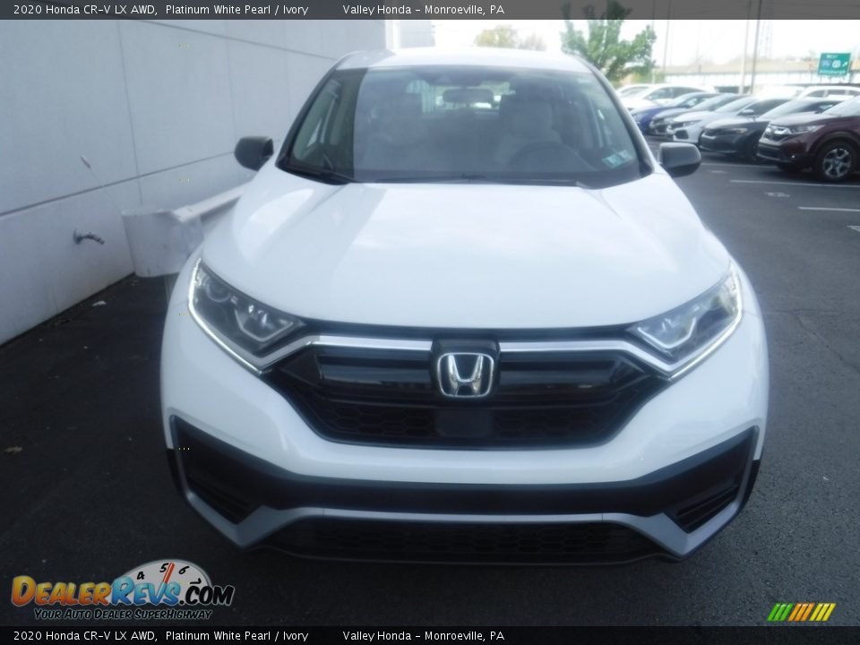 2020 Honda CR-V LX AWD Platinum White Pearl / Ivory Photo #4