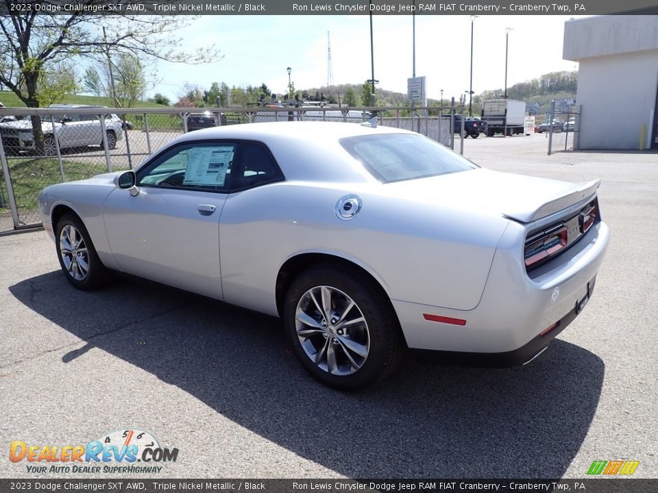 2023 Dodge Challenger SXT AWD Triple Nickel Metallic / Black Photo #3