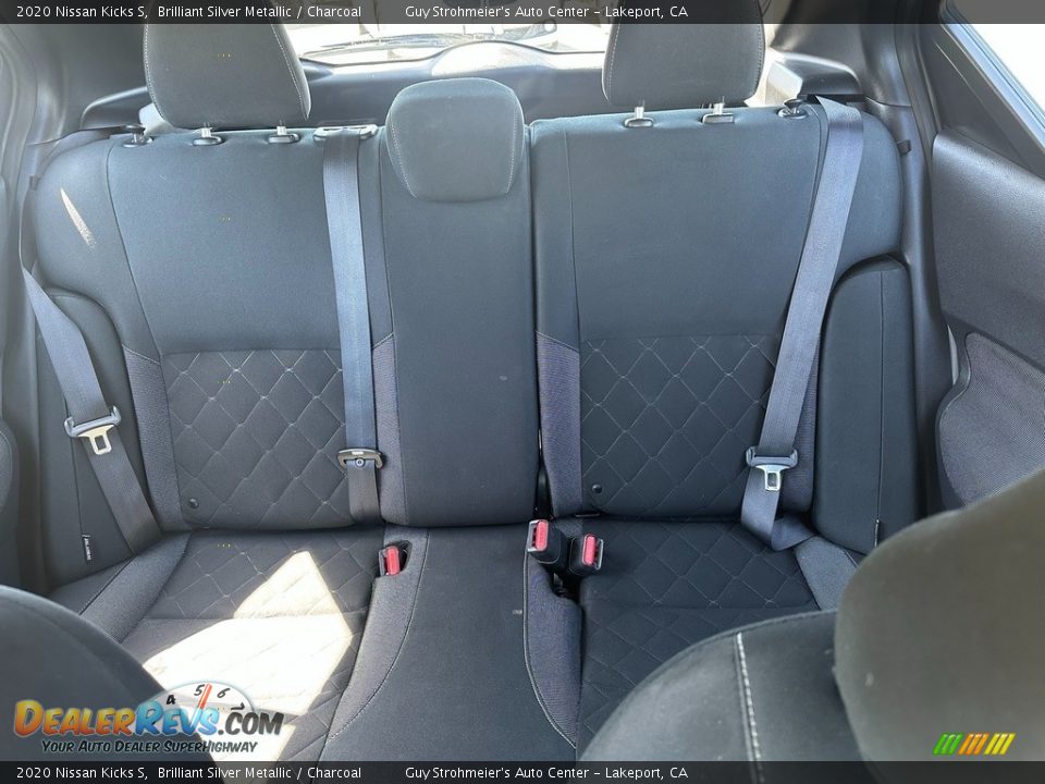 Rear Seat of 2020 Nissan Kicks S Photo #15