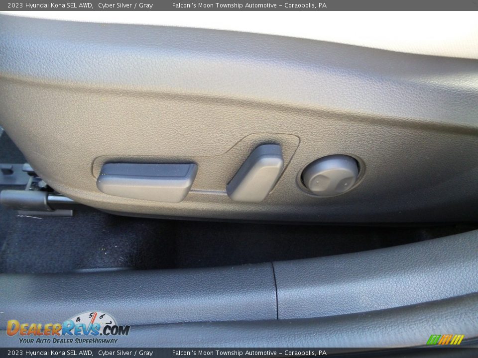 2023 Hyundai Kona SEL AWD Cyber Silver / Gray Photo #15