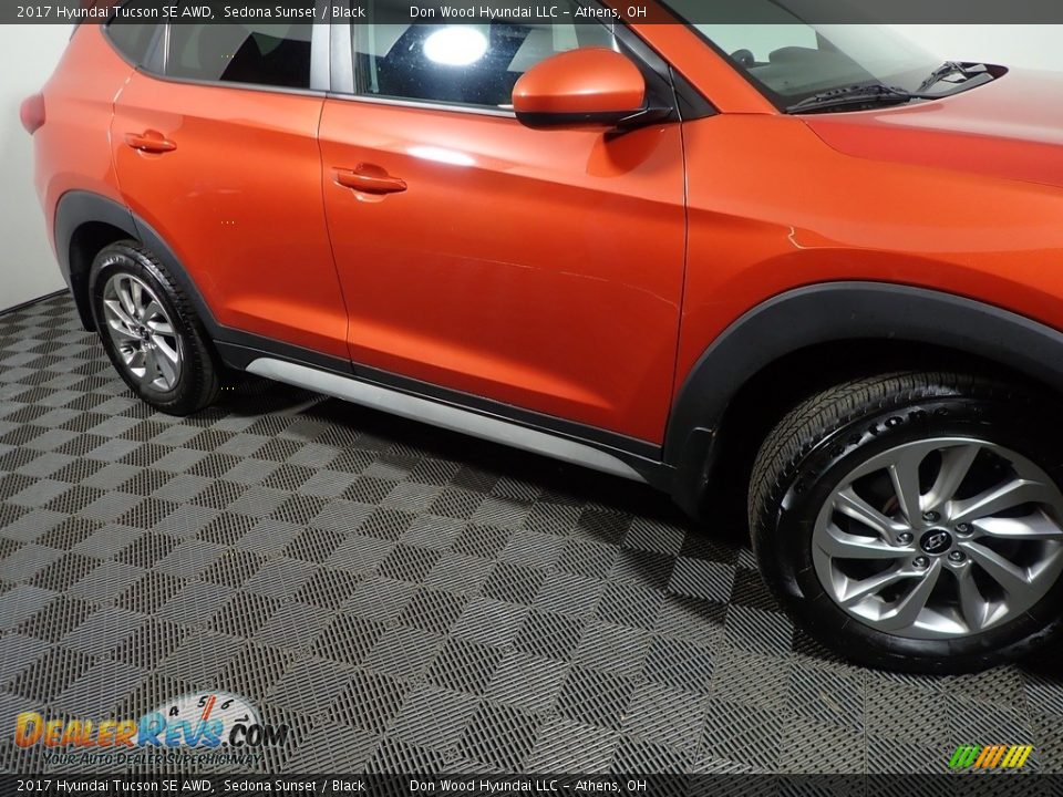 2017 Hyundai Tucson SE AWD Sedona Sunset / Black Photo #4