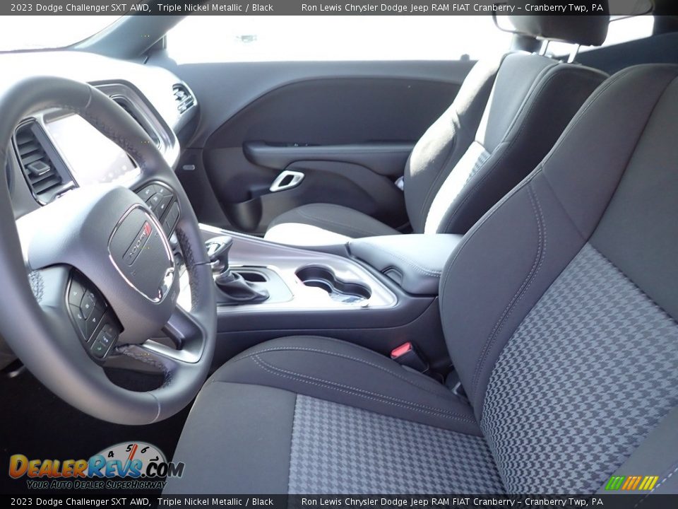 Front Seat of 2023 Dodge Challenger SXT AWD Photo #13