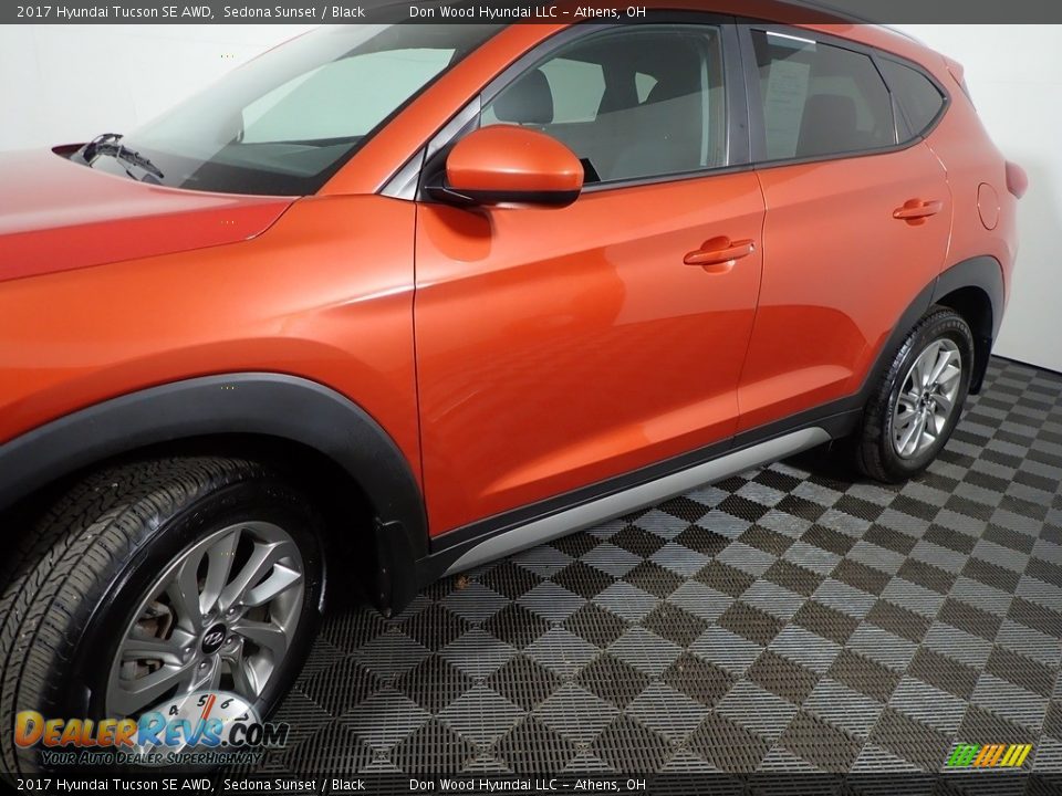 2017 Hyundai Tucson SE AWD Sedona Sunset / Black Photo #10