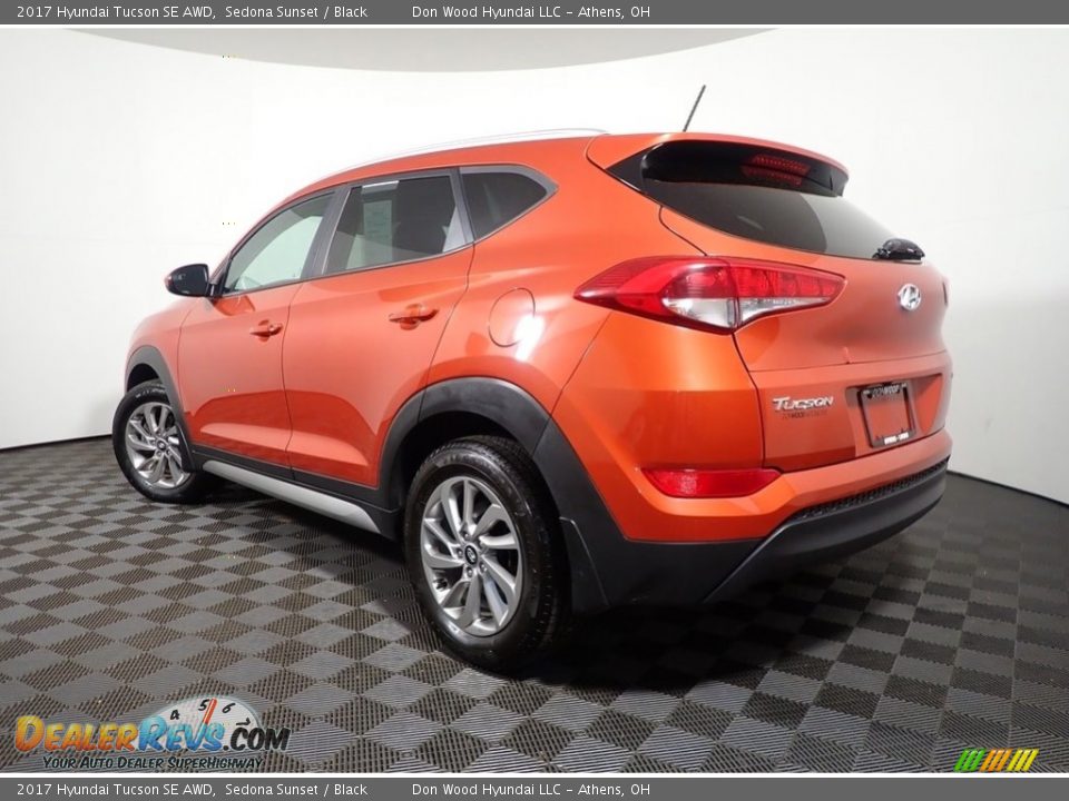 2017 Hyundai Tucson SE AWD Sedona Sunset / Black Photo #11