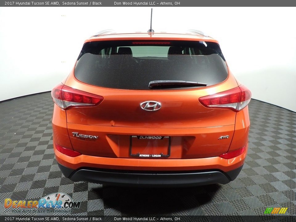 2017 Hyundai Tucson SE AWD Sedona Sunset / Black Photo #13