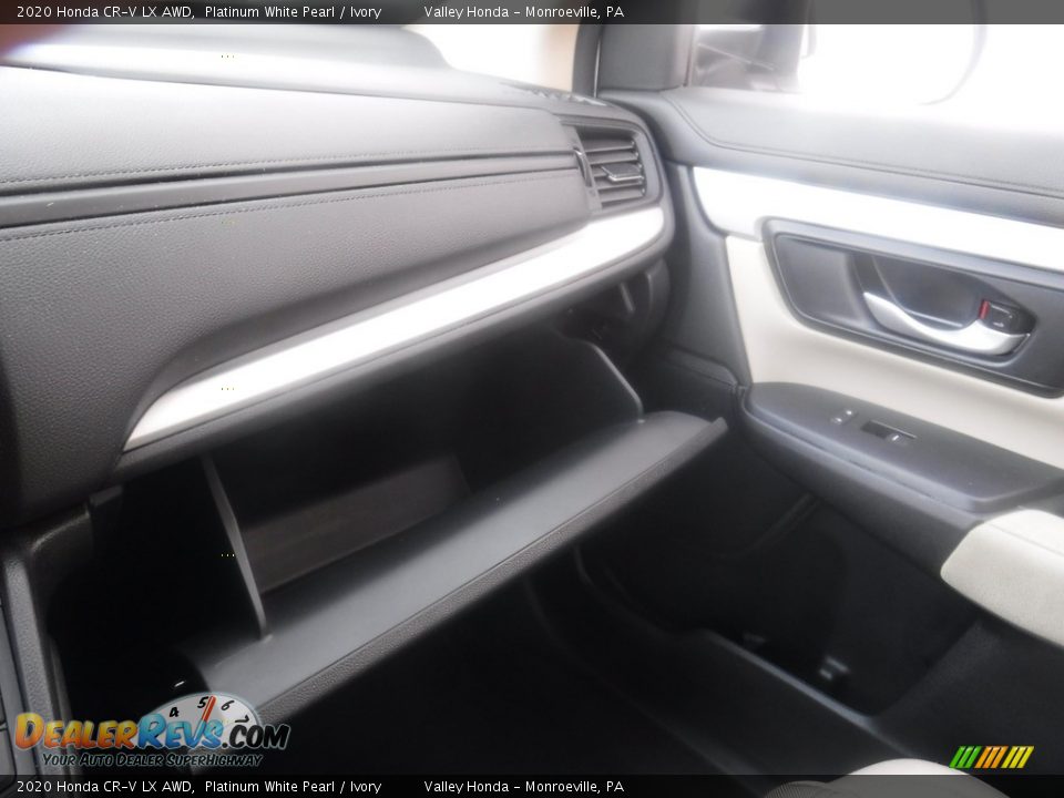 2020 Honda CR-V LX AWD Platinum White Pearl / Ivory Photo #21
