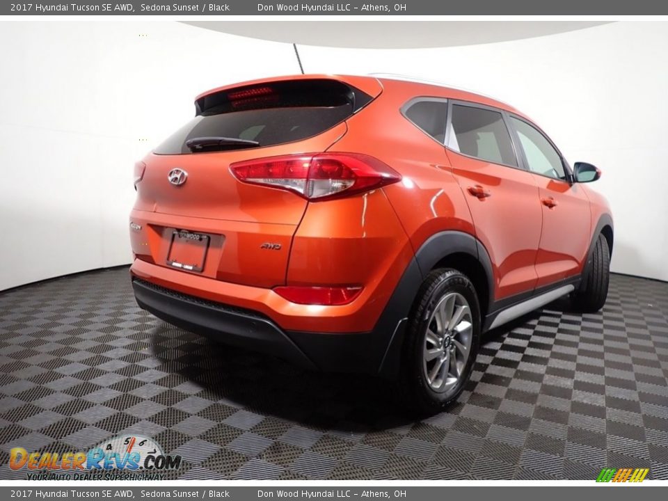 2017 Hyundai Tucson SE AWD Sedona Sunset / Black Photo #16