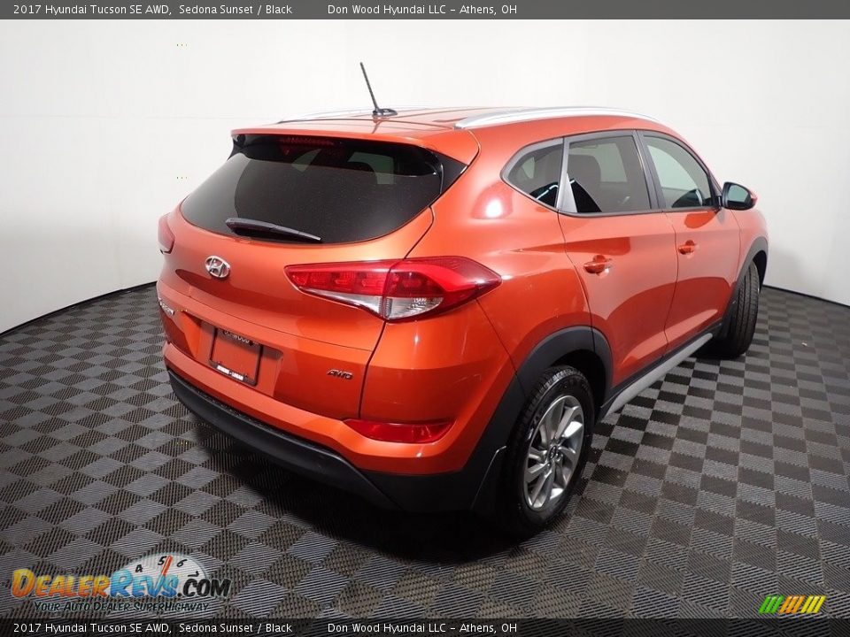 2017 Hyundai Tucson SE AWD Sedona Sunset / Black Photo #17