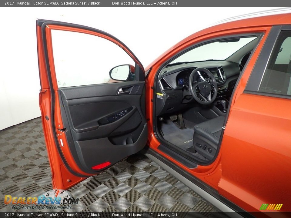2017 Hyundai Tucson SE AWD Sedona Sunset / Black Photo #18