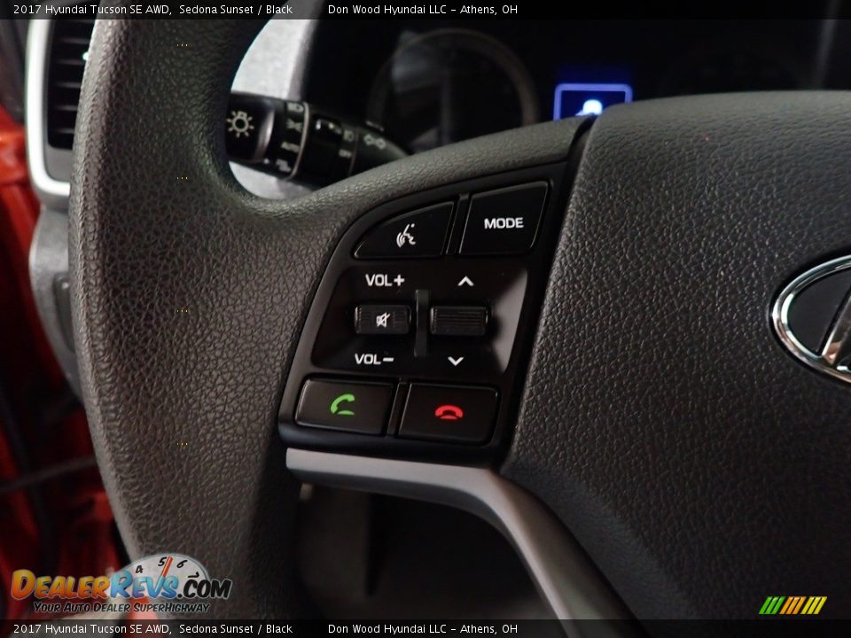 2017 Hyundai Tucson SE AWD Sedona Sunset / Black Photo #26