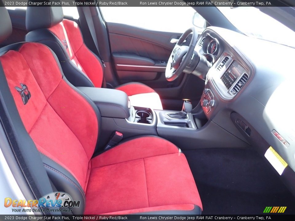 Ruby Red/Black Interior - 2023 Dodge Charger Scat Pack Plus Photo #10