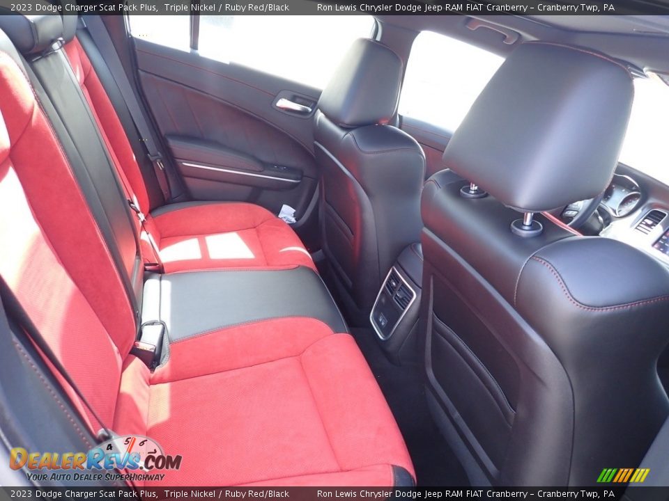 Rear Seat of 2023 Dodge Charger Scat Pack Plus Photo #11