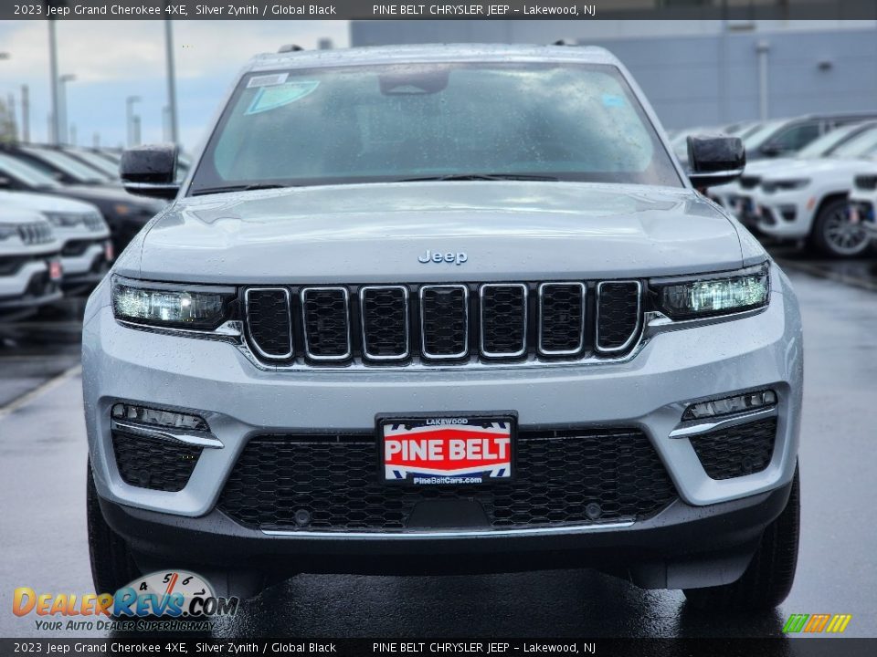 2023 Jeep Grand Cherokee 4XE Silver Zynith / Global Black Photo #2