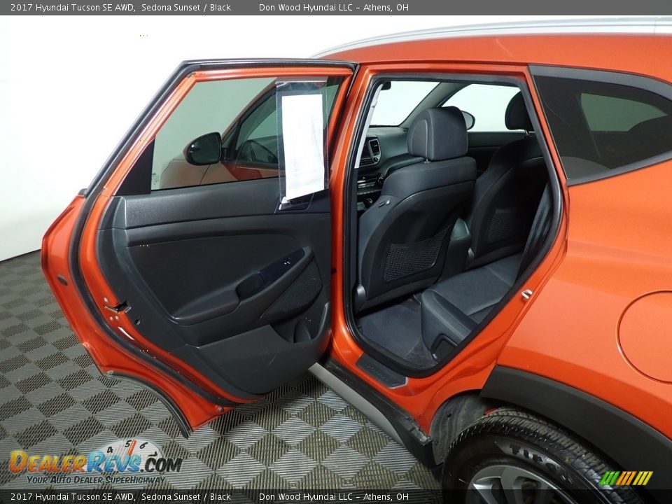 2017 Hyundai Tucson SE AWD Sedona Sunset / Black Photo #31