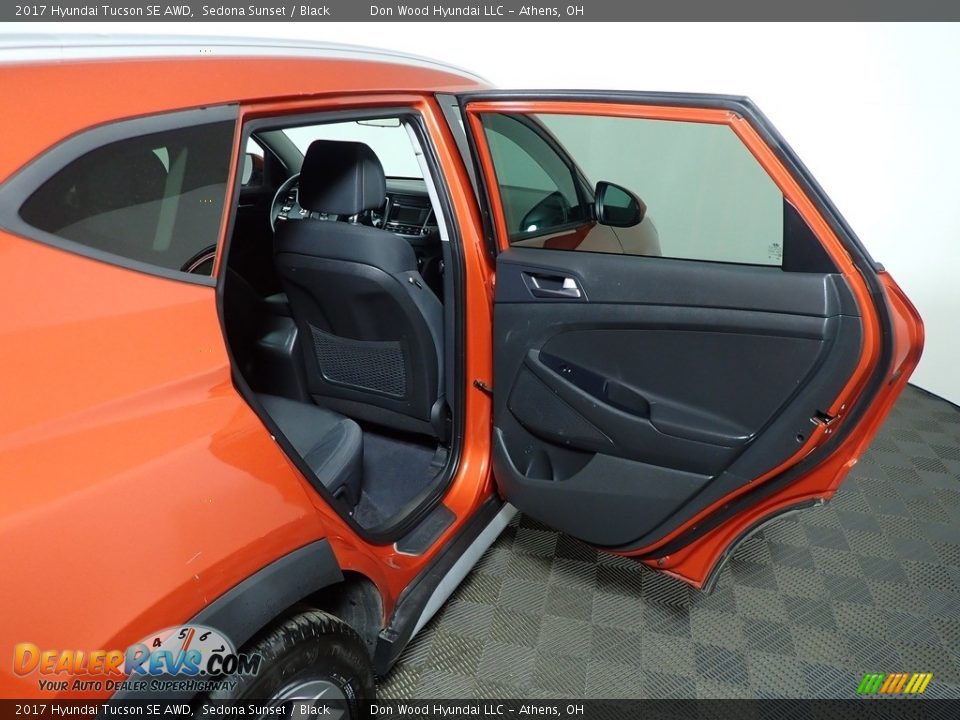 2017 Hyundai Tucson SE AWD Sedona Sunset / Black Photo #33