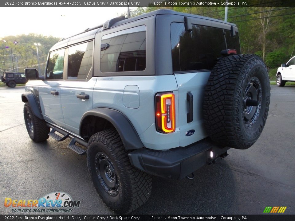 2022 Ford Bronco Everglades 4x4 4-Door Cactus Gray / Dark Space Gray Photo #5