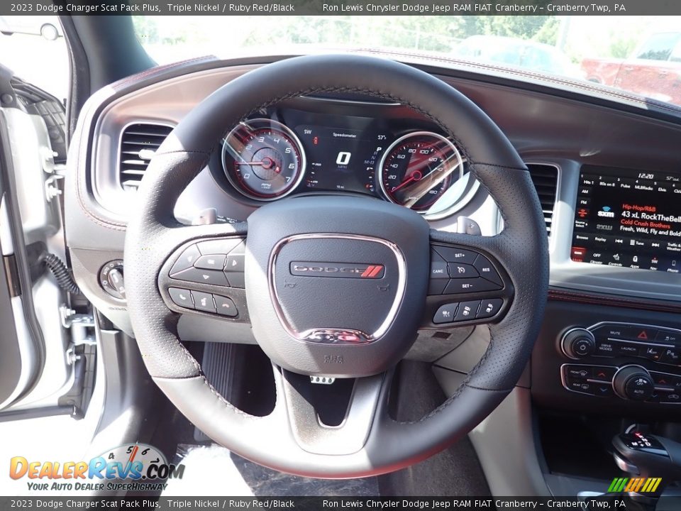 2023 Dodge Charger Scat Pack Plus Steering Wheel Photo #19