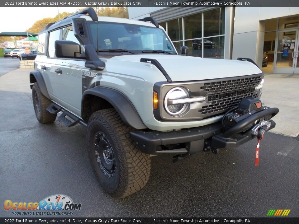 Cactus Gray 2022 Ford Bronco Everglades 4x4 4-Door Photo #9