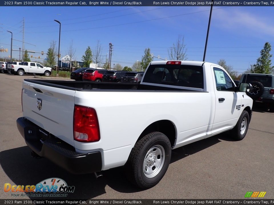 2023 Ram 1500 Classic Tradesman Regular Cab Bright White / Diesel Gray/Black Photo #5