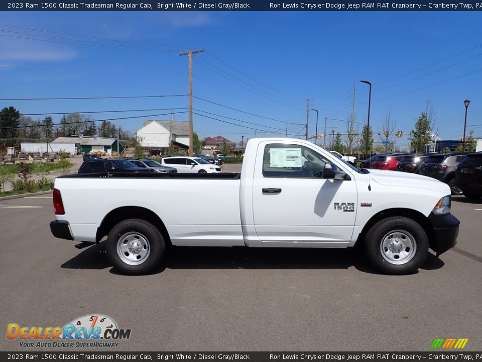 Bright White 2023 Ram 1500 Classic Tradesman Regular Cab Photo #6