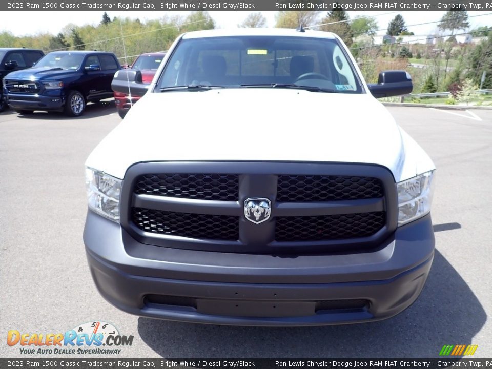 2023 Ram 1500 Classic Tradesman Regular Cab Bright White / Diesel Gray/Black Photo #8