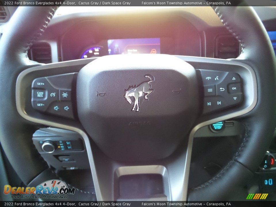 2022 Ford Bronco Everglades 4x4 4-Door Steering Wheel Photo #21