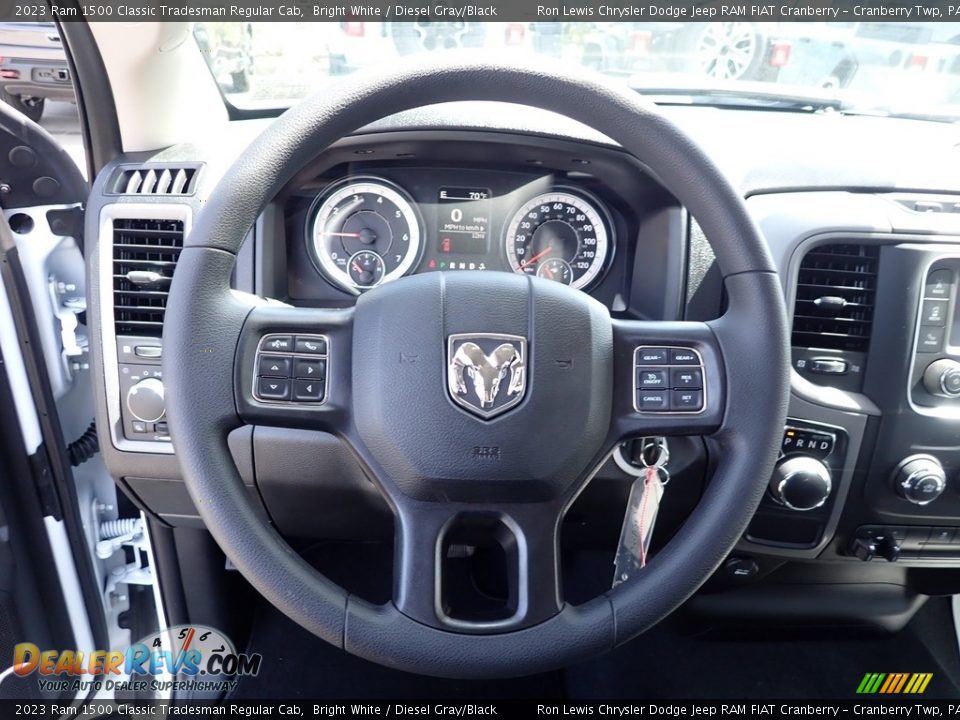 2023 Ram 1500 Classic Tradesman Regular Cab Steering Wheel Photo #19