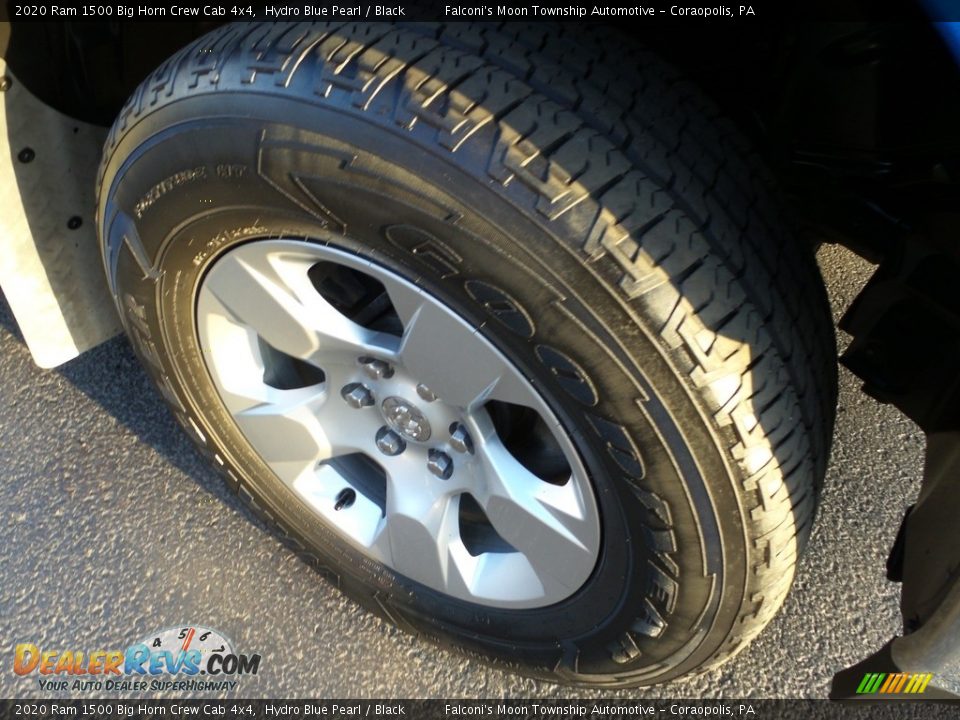 2020 Ram 1500 Big Horn Crew Cab 4x4 Hydro Blue Pearl / Black Photo #9