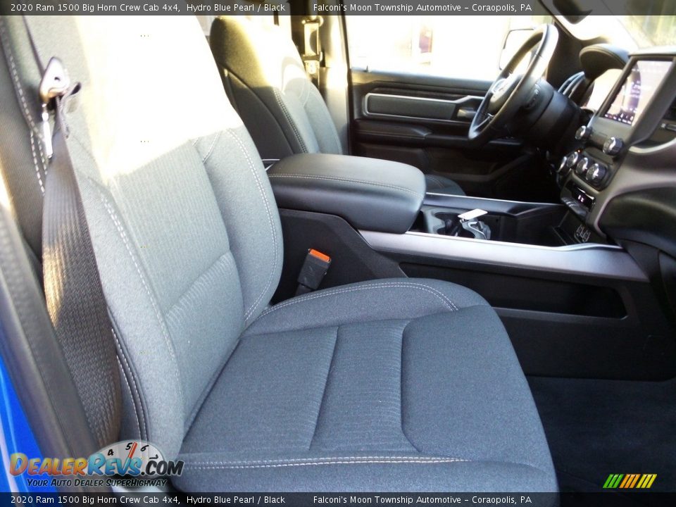 2020 Ram 1500 Big Horn Crew Cab 4x4 Hydro Blue Pearl / Black Photo #10