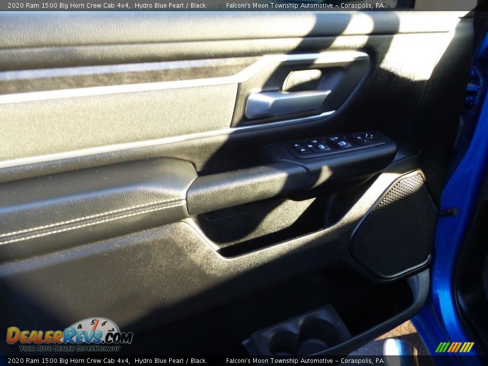 2020 Ram 1500 Big Horn Crew Cab 4x4 Hydro Blue Pearl / Black Photo #20