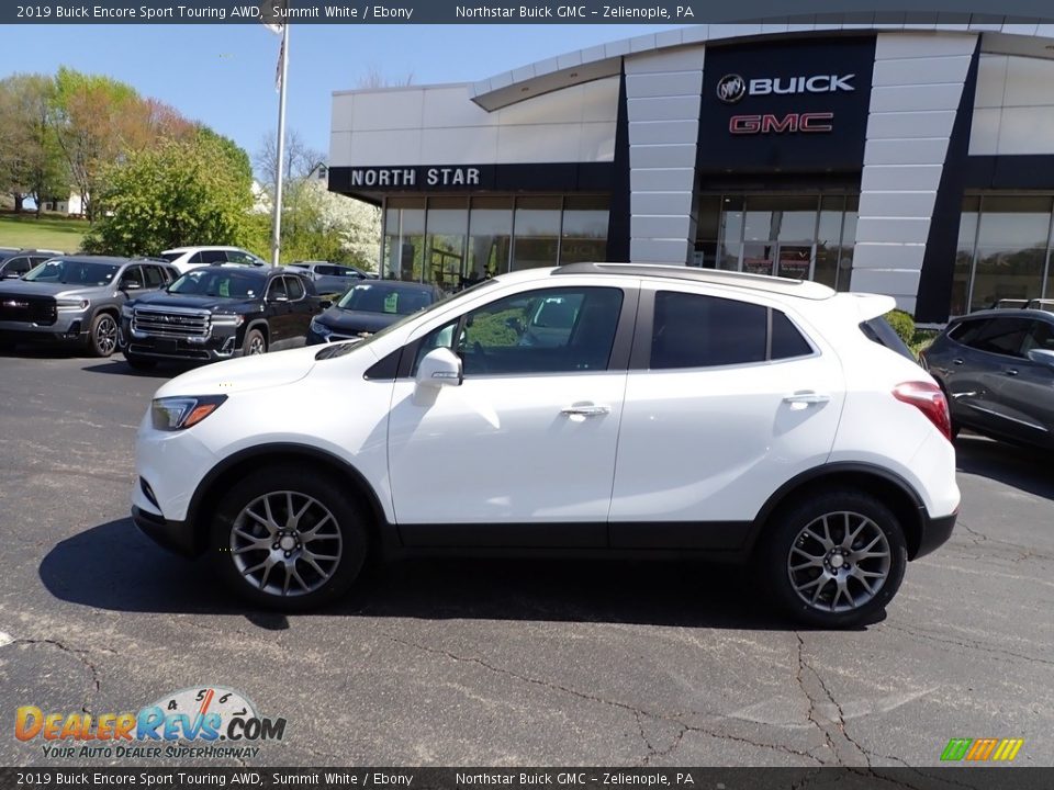 2019 Buick Encore Sport Touring AWD Summit White / Ebony Photo #2