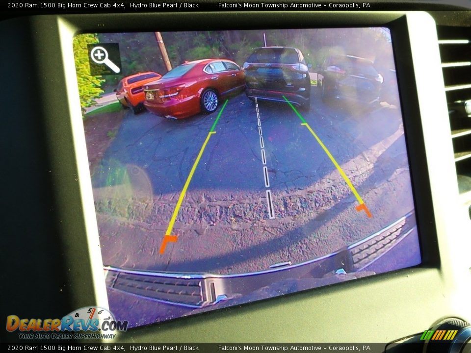 2020 Ram 1500 Big Horn Crew Cab 4x4 Hydro Blue Pearl / Black Photo #24