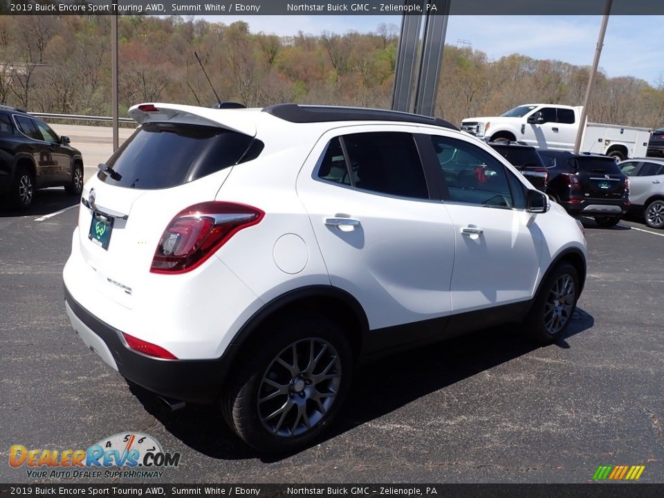 2019 Buick Encore Sport Touring AWD Summit White / Ebony Photo #7