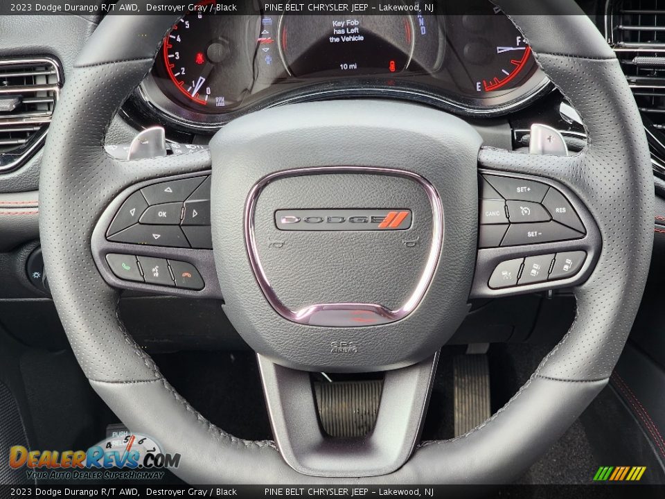 2023 Dodge Durango R/T AWD Steering Wheel Photo #15