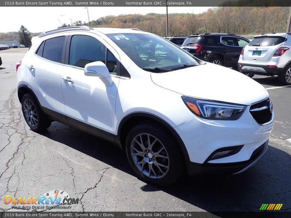 Summit White 2019 Buick Encore Sport Touring AWD Photo #9