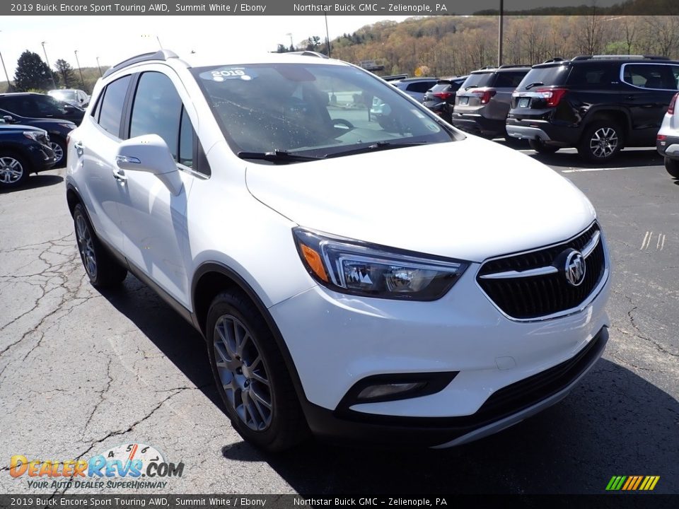 2019 Buick Encore Sport Touring AWD Summit White / Ebony Photo #10