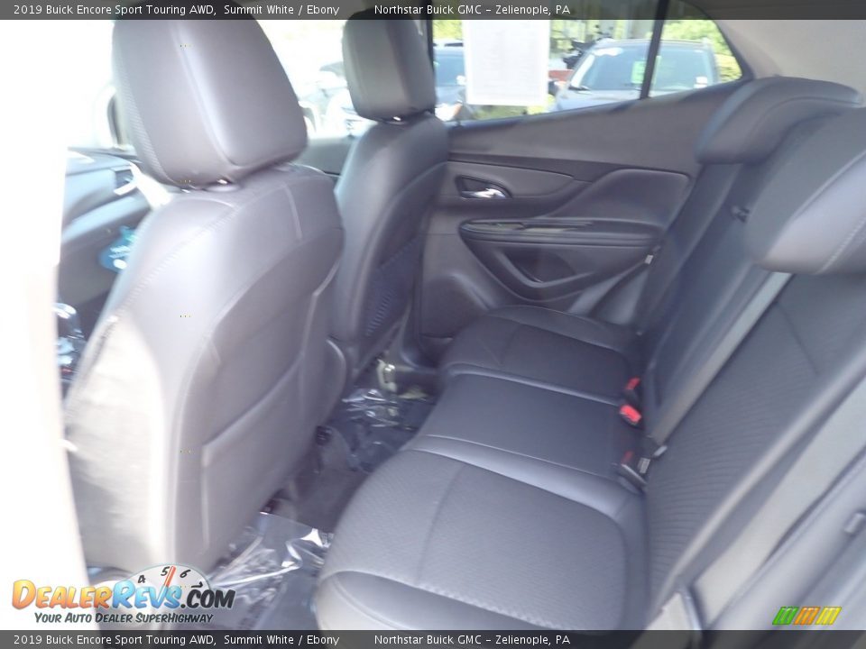 Rear Seat of 2019 Buick Encore Sport Touring AWD Photo #17