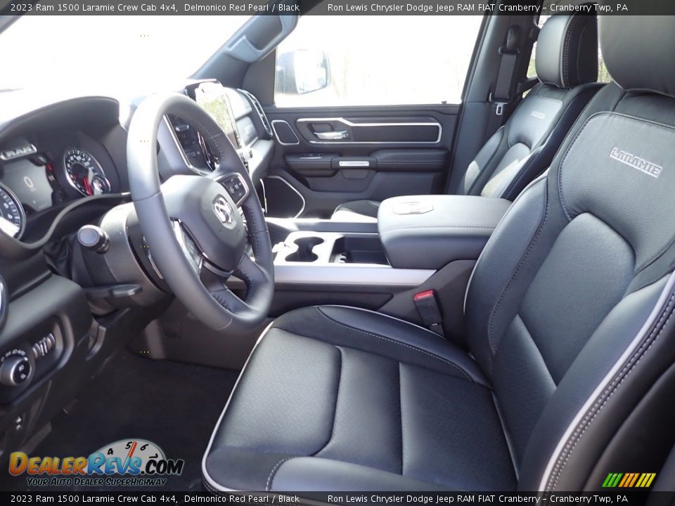 Front Seat of 2023 Ram 1500 Laramie Crew Cab 4x4 Photo #15