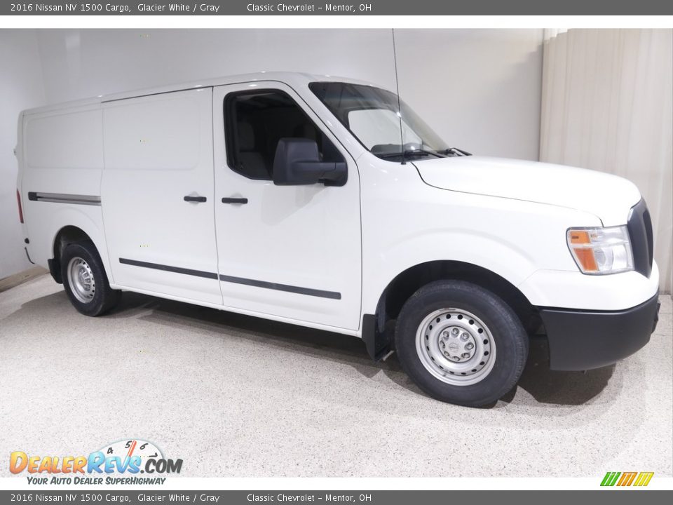 Glacier White 2016 Nissan NV 1500 Cargo Photo #1