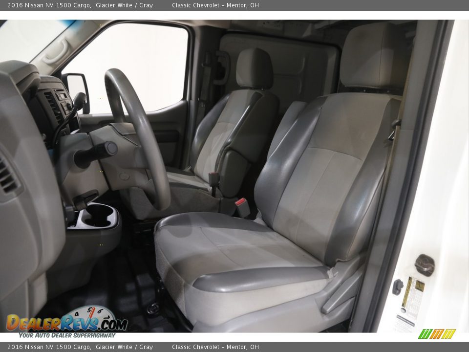 Front Seat of 2016 Nissan NV 1500 Cargo Photo #5