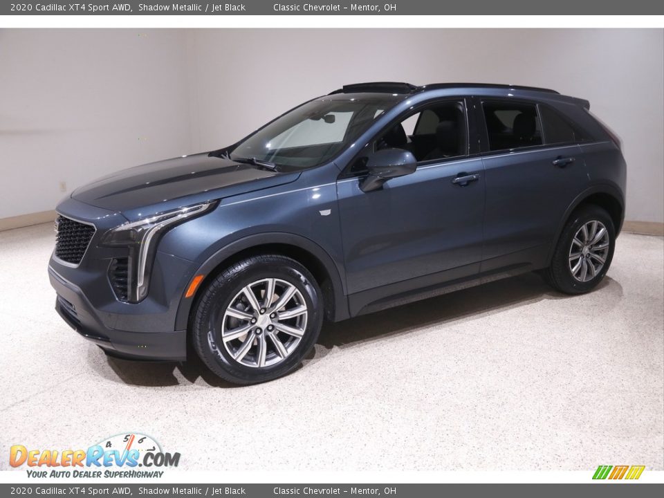 2020 Cadillac XT4 Sport AWD Shadow Metallic / Jet Black Photo #3