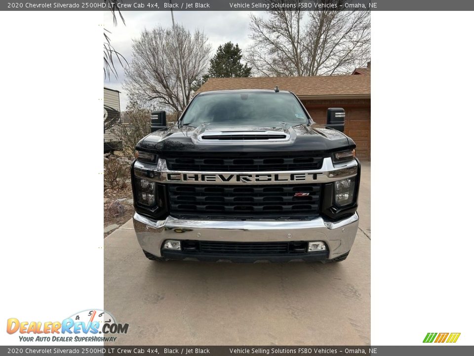 2020 Chevrolet Silverado 2500HD LT Crew Cab 4x4 Black / Jet Black Photo #3