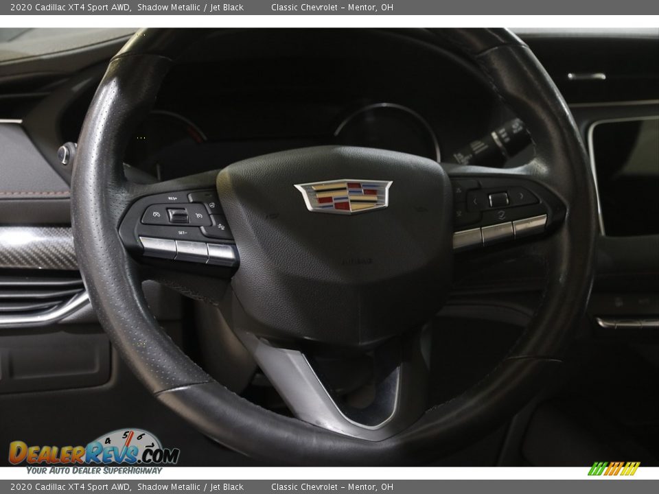 2020 Cadillac XT4 Sport AWD Shadow Metallic / Jet Black Photo #7